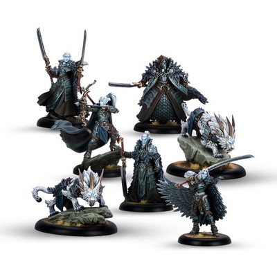Warmachine: Dusk Final Hunt Command Cadre - Steamforged Games