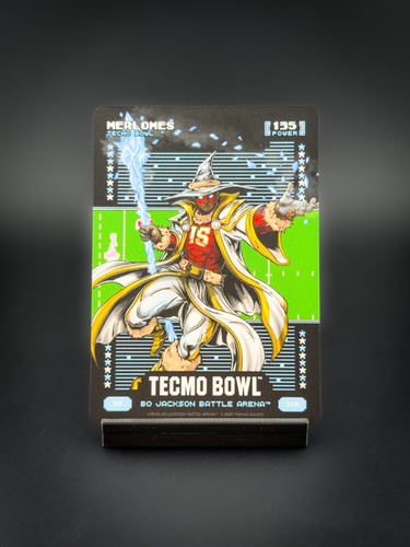 2026 Bo Jackson Battle Arena Tecmo Bowl Merlomes #63 Ice Mahomes