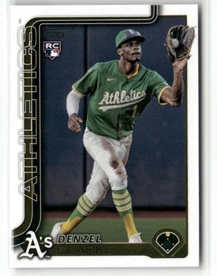 PRESALE - 2025 Topps UPDATE Denzel Clarke RC Rookie Athletics 