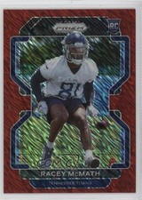 2021 Panini Prizm Rookie Red Shimmer Prizm 13/35 Racey McMath #409 1pe9