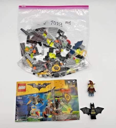 LEGO The LEGO Batman Movie: Scarecrow Fearful Face-off (70913) Complete w Manual