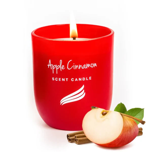 16 CANDELE TEA LIGHT PROFUMATE MELA E CANNELLA CANDELE TEALIGHTS CERA PADELLA AROMA foto 6