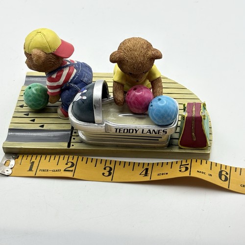 Hamilton Collection Faithful Fuzzies Bowling Bearly Big Enough 4147A - Picture 11 of 13