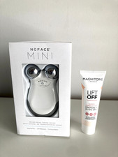GENUINE - NuFACE Mini Petite Facial Toning Device with Charger & Conductive Gel