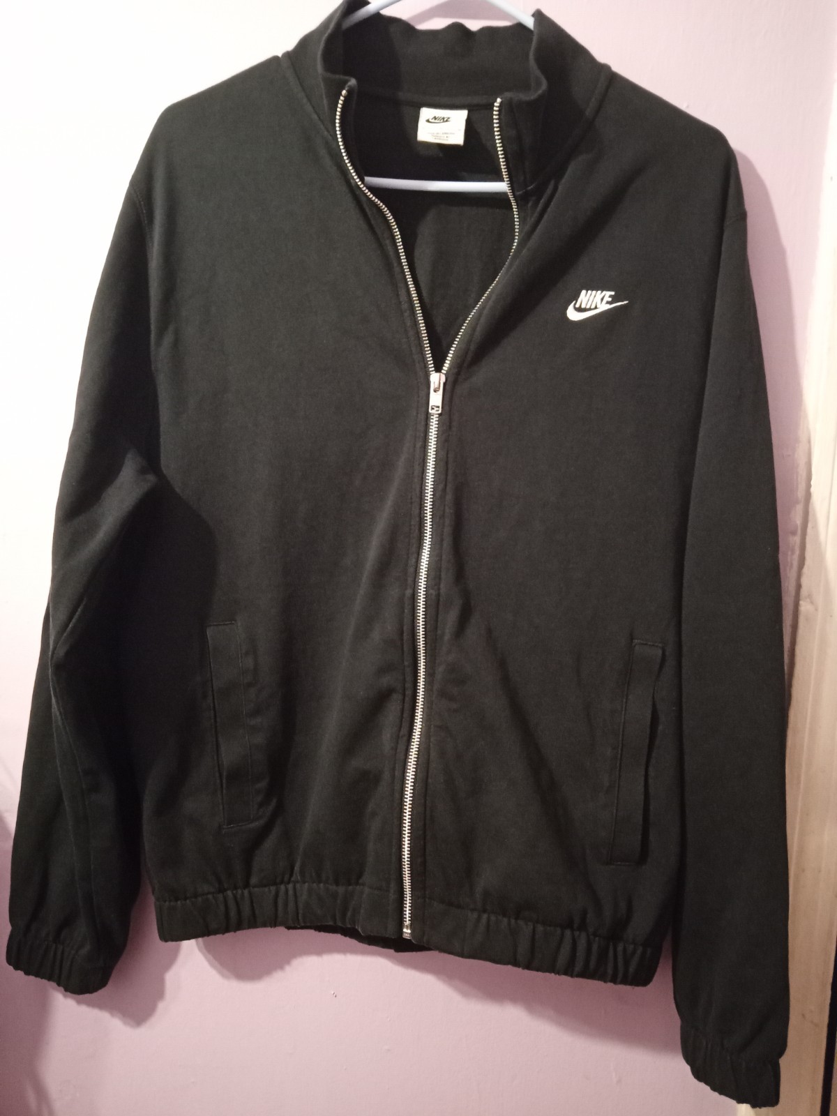 Nike Womens Black Full-Zip Basic Jacket with Pock… - image 1