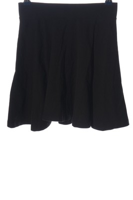 H&M DIVIDED Glockenrock Damen Rock Gr. DE 34 schwarz Casual-Look