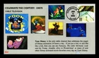 US COVER CABLE TV 1980S CELEBRATE CENTURY FDC TOON DISNEY CHANNEL BGC CACHET