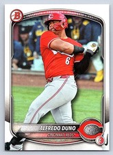 ALFREDO DUNO  REDS 2025 BOWMAN DRAFT #BD-133