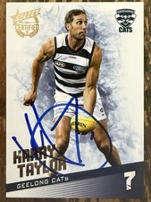 Harry Taylor Signed 2017 AFL Select Certified Essendon Bombers