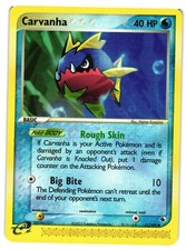 Pokemon TCG Carvanha Common Ruby and Sapphire 51/109 VLP on eBay