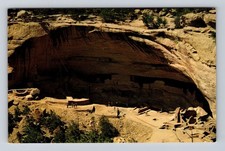 Mesa Verde National Park, Anasazi Long House, Vintage Souvenir Postcard