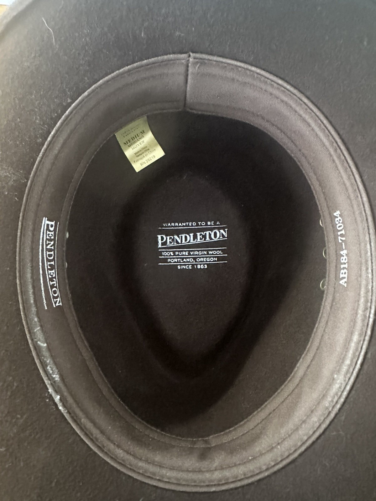 Pendleton Virgin Wool Medium Hat - image 5