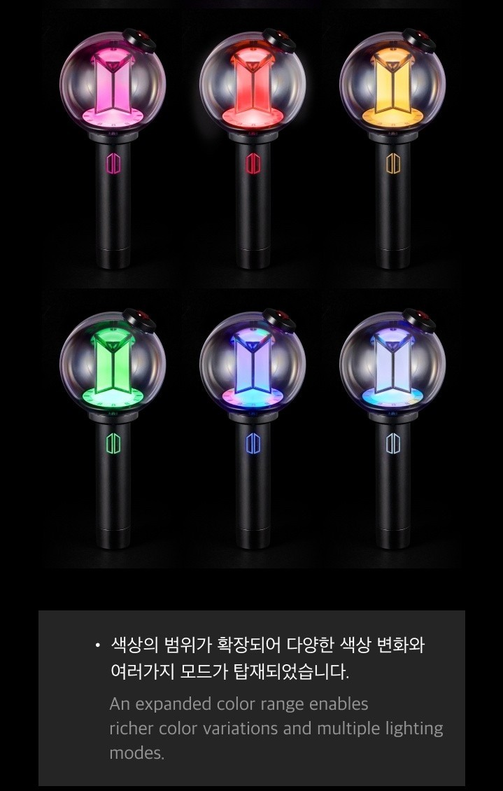 BTS Offcial Light Stick Ver.4 & BTS, ARMY 2 Parts ARIRANG Fanlight