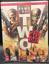 Army Of Two The 40th Day Prima Official Game Strategy Guide New Sealed