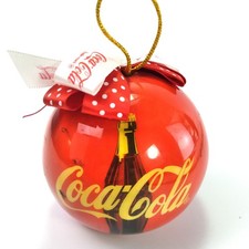 1993 Coca-Cola Red Ball Christmas Ornament Co...
