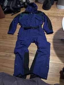 Vintage The North Face TNF Ski Snow Suit 90s Men's Size medium VTG ultrex