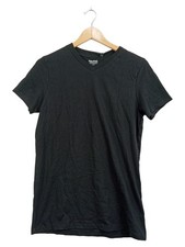 Neutral T-shirt Homme Noir Basic Coton Bio (EU 46, INT S)