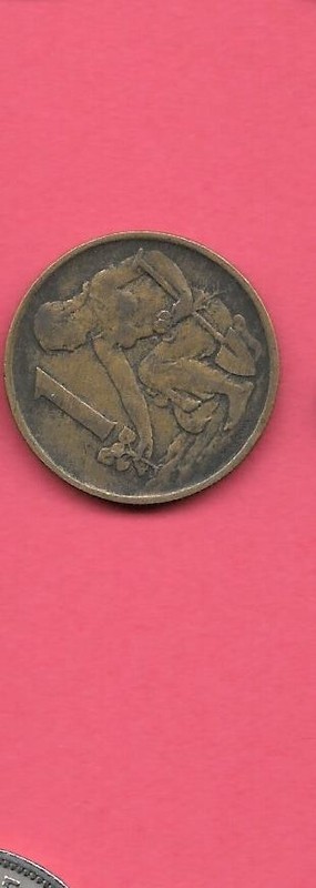 CZECHOSLOVAKIA KM50 1963 VF-VERY FINE CIRCULATED MINT OLD VINTAGE  KORUNA COIN