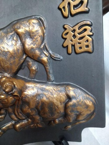 Sanpoenkei, Good Luck, Lucky Charm, Zodiac Tiles, Ornament, Cow, 686 - 第 3/13 張圖片
