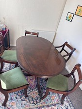 dining table and 5 chairs