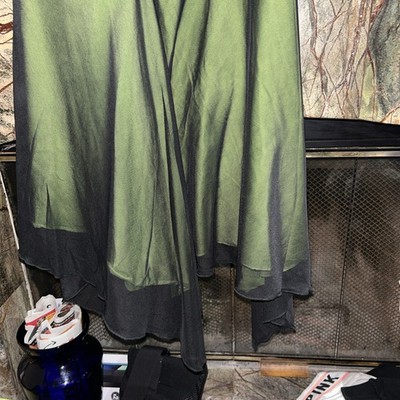 current mood green dress Maureen Light Green Satin High-Neck Draped Maxi Dress – Club L London main image 0