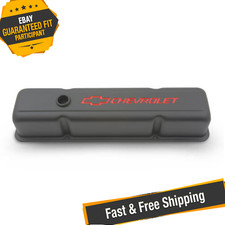 Proform 141-751 Black Tall Valve Covers For 55-86 Chevy Small Block 262-400 V8 Proform 141-751 Black Tall Valve Covers For 55-86 Chevy Small Block 262-400 V8