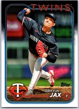 2024 Topps Update #US43 Griffin Jax