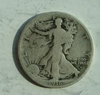 1916 D Walking Liberty Half Dollar - Semi Key Date Coin