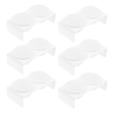 6 PCS Nail Polish Brush Cleaner Acrylic Powder Holder Soaking Bowl