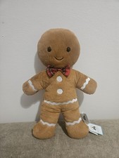 BNWT Jellycat Large Jolly Gingerbread Fred With Dust Bag
