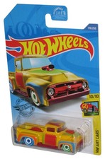 Hot Wheels Hw Art 1010 2017 Yellow Custom 56 Ford Truck 176250