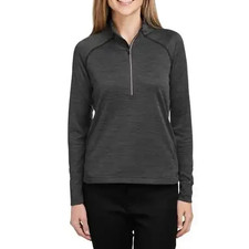 Spyder Mission Half-Zip Sweatshirt Women's S Black Jasper NWT