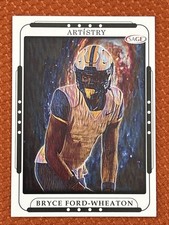 2023 SAGE Artistry - Bryce Ford-Wheaton #12 (RC)