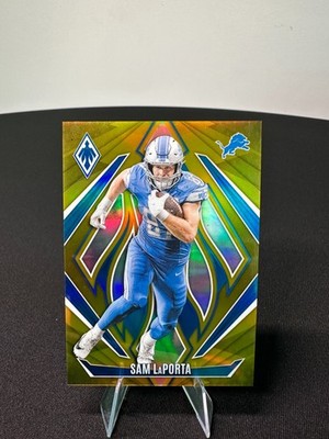 Sam LaPorta Panini Phoenix Gold 3/10 #127 Lions Football Parallel