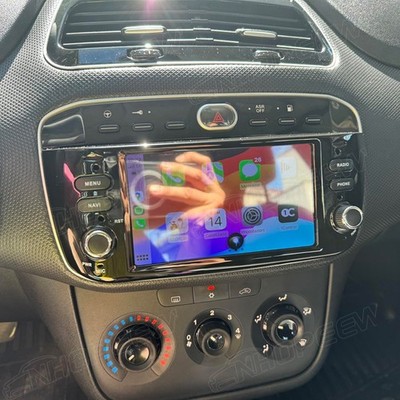 6.2'' Carplay Android 15 Autoradio Für Fiat Grande Punto EVO Linea 12-15 GPS Navi