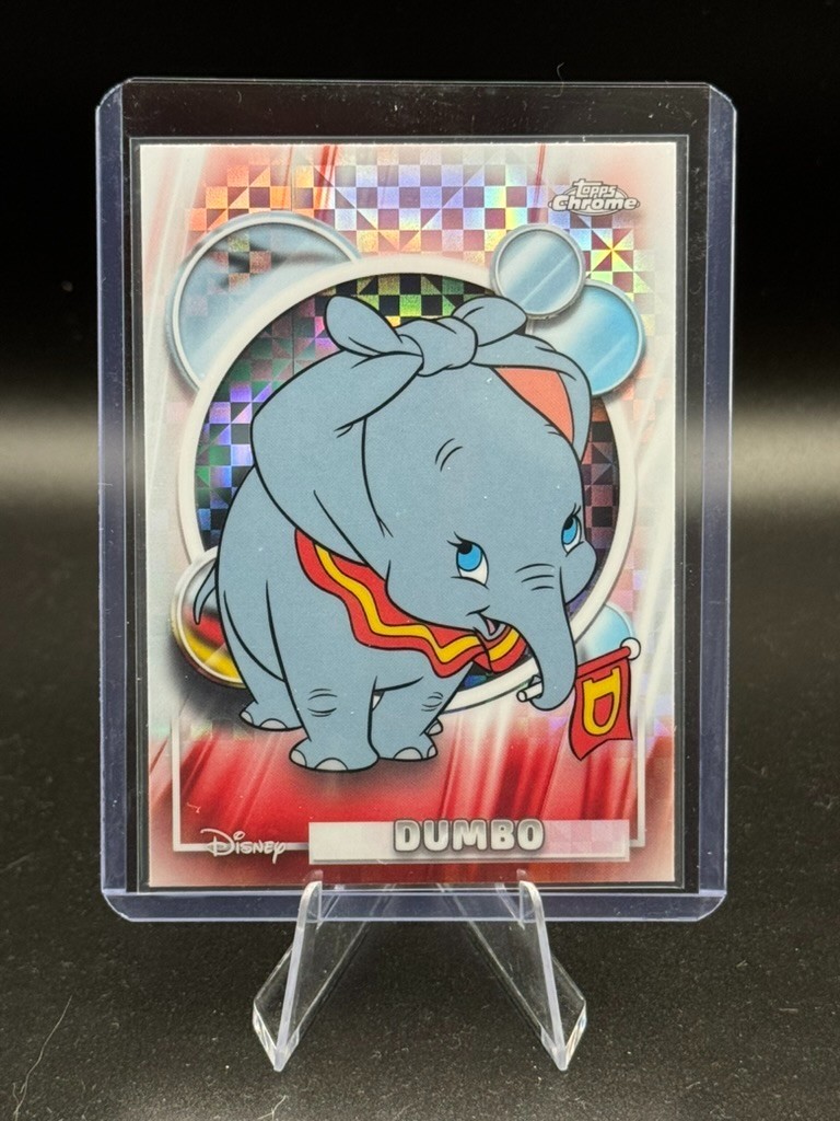 2026 Topps Chrome Disney - Dumbo #85 X-Fractor Refractor MEGA BOX EXCLUSIVE