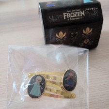 Frozen Elsa Anna Disney Princess Hair Clips 2-Pack Gold Unused 14