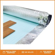3mm Acoustic Underlay for Laminate & Wood Floors - Easy Installation | 5m2