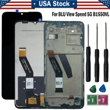 USA 6.5" LCD Display Touch Screen Digitizer ±Frame For BLU View Speed 5G B1550VL