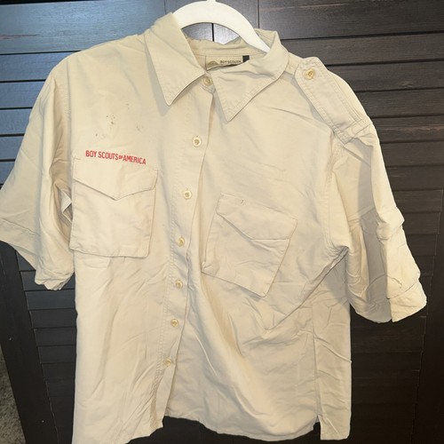 Boy Scout BSA UNIFORM SHIRT New Style Ladies Large Short Sleeve W26