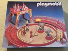 Vintage Playmobil Romani Circus Lions Cage Red Horses Never Built All Original