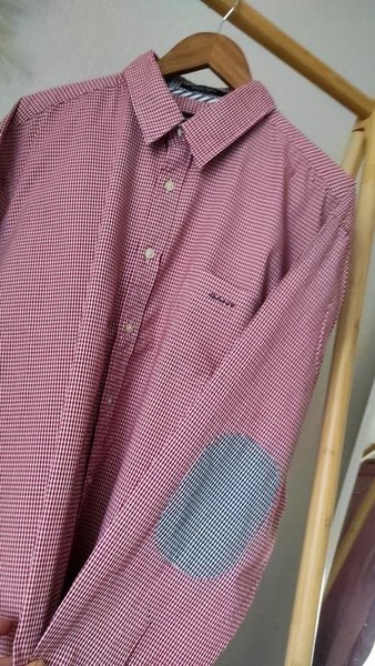 Men Gant Shirt White Cotton 44 / XXL / 52 #7XV1