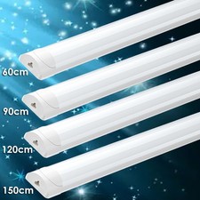 LED Feuchtraumleuchte Neonlampe Wannenleuchte Deckenleuchte Keller 90/120/150cm