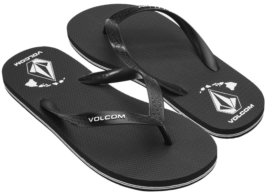 Volcom Volcomotion Hawaii Sandal - BlackWhite - New 4690₽