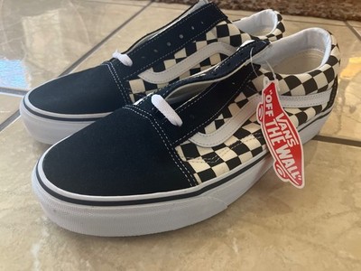 New without box Vans Men s 9.5 Old Skool Black Checkerboard |VN0A38G1P0S|