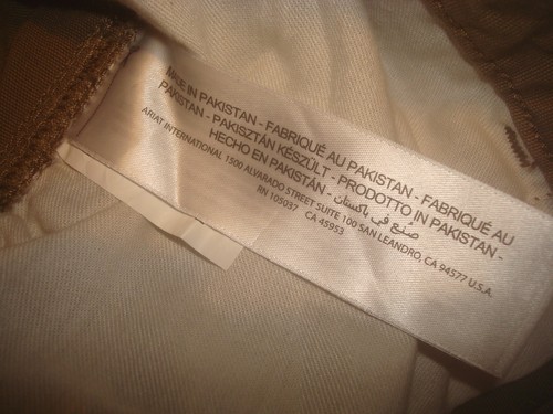 Pantalones resistentes para hombre Ariat Rebar M4 hechos relajados rectos caqui 33 x 30 - Imagen 6 de 9