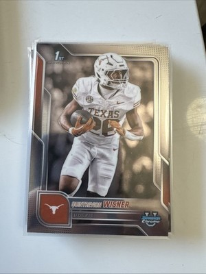2025 Bowman Chrome U Football Base Singles FREE SHIPPING COMPLETE YOUR SET
