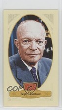 2012 Panini Golden Age Broad Leaf Mini Brown Back Dwight D Eisenhower #61 1z4