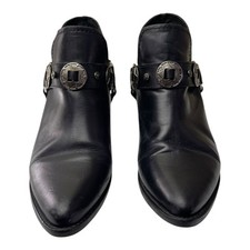 Steve Madden Leather Upper Silver Boots for Women for sale - Main Image