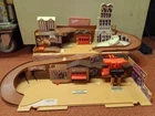 Vtg 1980 Hot Wheels City Sto & Go Playset Folding Carry Case